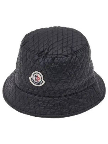 3B00027 788K4 999 Quilted Bucket Hat 1230875 - MONCLER - BALAAN 1