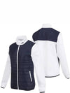 Genuine Women s Martina Quilt Hybrid Jacket Navy GWOW11403 6855 - J.LINDEBERG - BALAAN 3