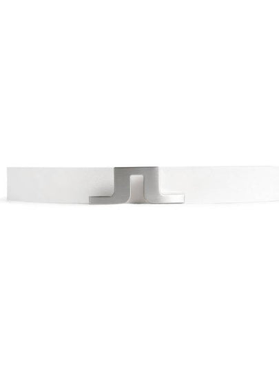 Golf Bridger Leather Belt White - J.LINDEBERG - BALAAN 2