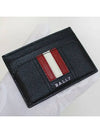 Logo Leather Card Wallet Black - BALLY - BALAAN 6