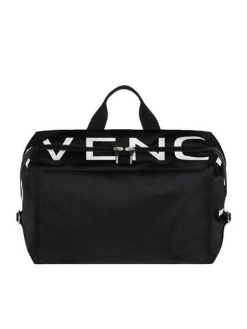 Medium Pandora Nylon Cross Bag Black - GIVENCHY - BALAAN 1