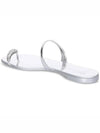24SS Ring Strap Flat Sandals Silver I700000 073 - GIUSEPPE ZANOTTI - BALAAN 4