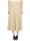 Kabul Pleated Skirt Beige - MAX MARA - BALAAN 7