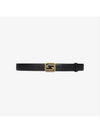 Interlocking G Buckle Reversible Leather Belt Brown Black - GUCCI - BALAAN 5