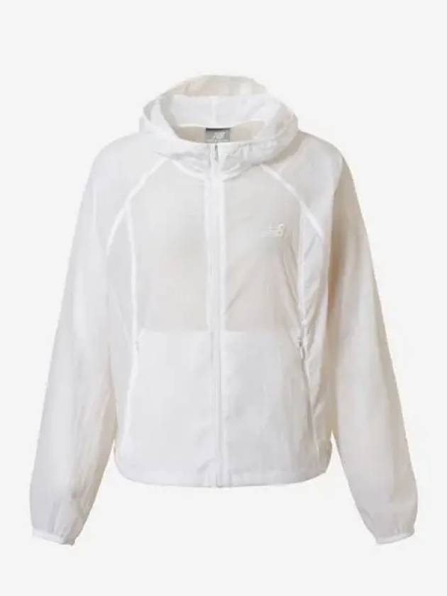 Women s Ultralight Ripstop Woven Windbreaker 10 White - NEW BALANCE - BALAAN 1