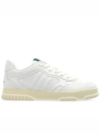 Men's Reweb Low Top Sneakers White - GUCCI - BALAAN 2