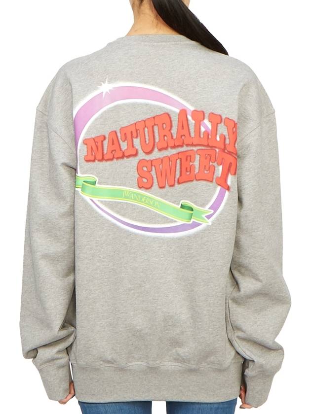 Logo Cotton Sweatshirt Grey - JW ANDERSON - BALAAN 5