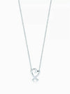 Paloma Picasso Loving Heart Pendant Necklace Silver - TIFFANY & CO. - BALAAN.