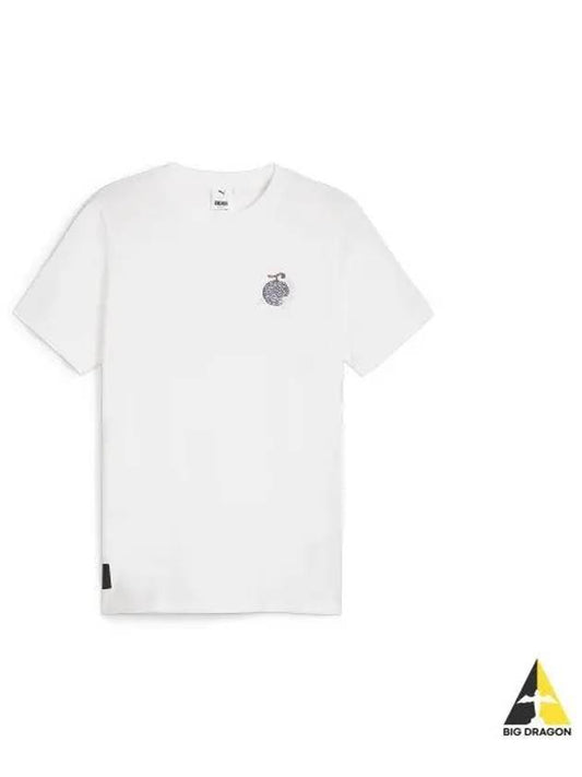 ONE PIECE Graphic Short Sleeve T Shirt White 624665 02 - PUMA - BALAAN 1