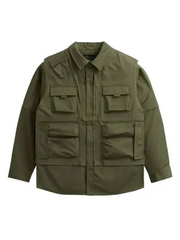 C 1 Mode Shirt Jacket OG 107 Green - ALPHA INDUSTRIES - BALAAN 1