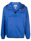 Play x Kway Le Bray 3 0 Hooded Jacket P1 J502 2 Blue - COMME DES GARCONS - BALAAN 2