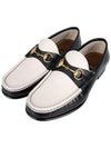 Horsebit 1953 Loafers White Black - GUCCI - BALAAN 3