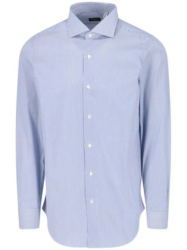 Finamore Shirts Blue - FINAMORE 1925 - BALAAN 1