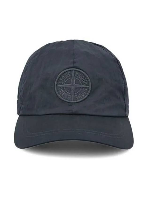 Nylon Logo Ball Cap Navy - STONE ISLAND - BALAAN 4