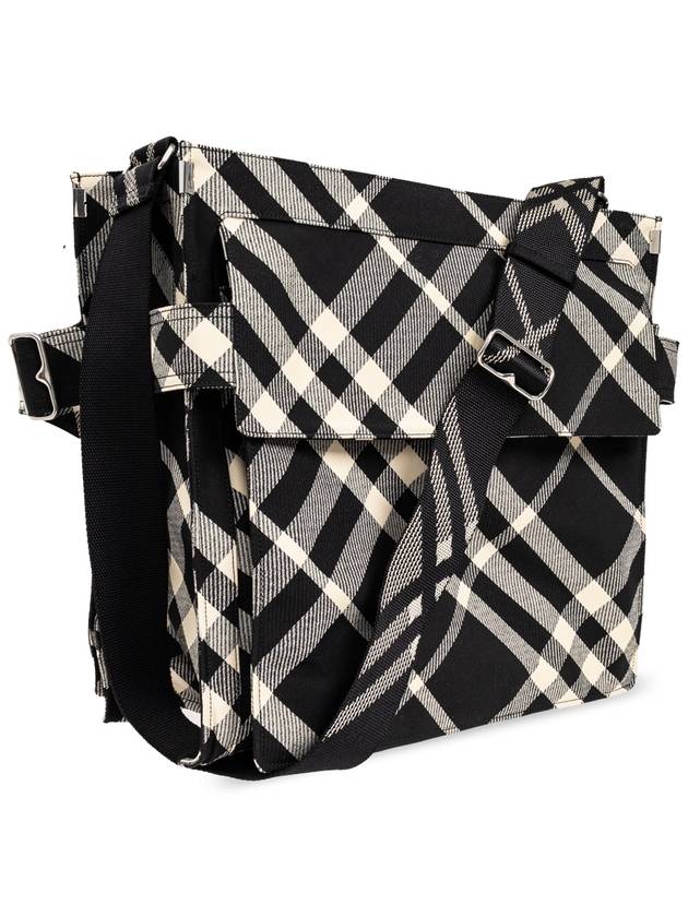 Burberry Shopper Bag, Men's, Black - BURBERRY - BALAAN 4