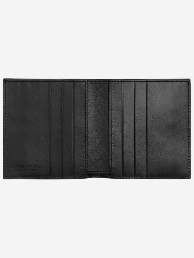 Slim Folder Half Wallet Black - BOTTEGA VENETA - BALAAN 3