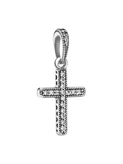 Sparkling Cross Pendant Silver - PANDORA - BALAAN 2