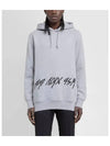 ALYX Men s Gray Script Logo Hoodie AAUSW0133FA01 - 1017 ALYX 9SM - BALAAN 1