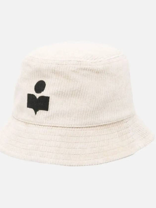 Hailey Corduroy Bucket Hat Beige - ISABEL MARANT - BALAAN 2