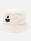 Hailey Corduroy Bucket Hat Beige - ISABEL MARANT - BALAAN 4