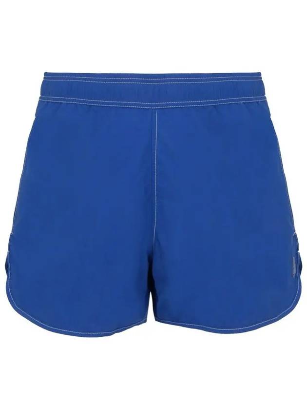 Vicenti Logo Swim Shorts Blue - ISABEL MARANT - BALAAN 2