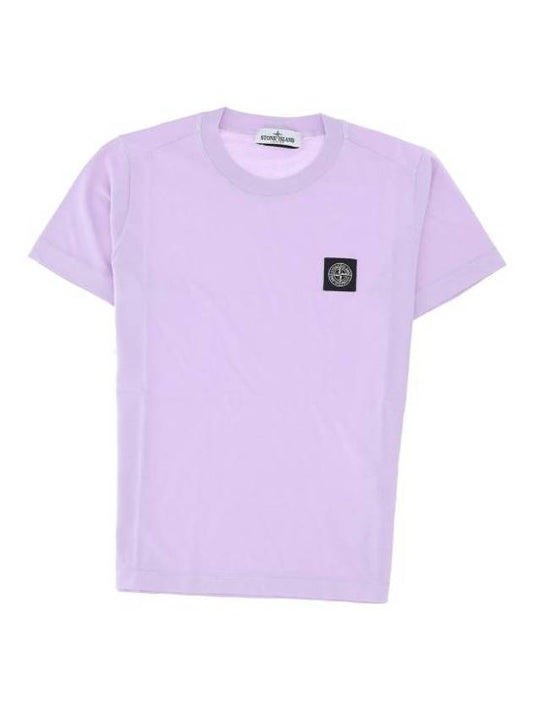 Kids Junior T Shirt Top 781620147 000 V0088 GLICINE LILAC - STONE ISLAND - BALAAN 1