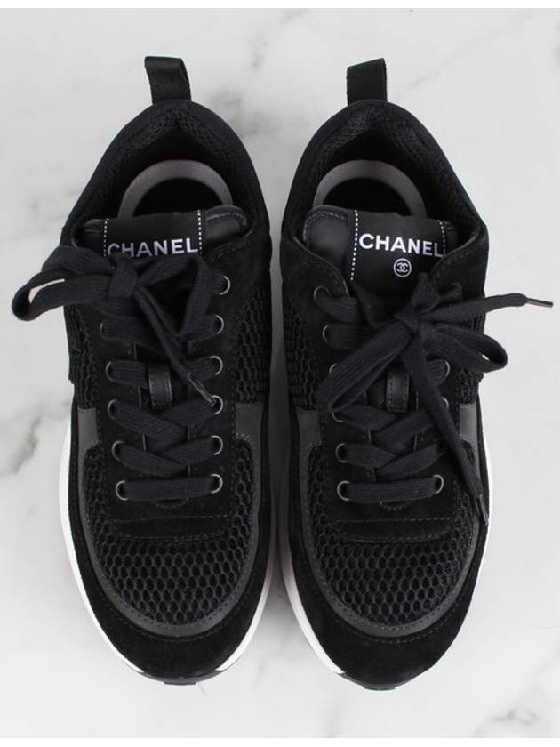 tennis sneakers black 36 - CHANEL - BALAAN 9