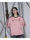 Soccer football color scheme long sleeve t shirt light pink - THE GREEN LAB - BALAAN 6