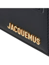 Le Bambino Long Flap Shoulder Bag Black - JACQUEMUS - BALAAN 7