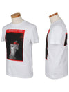 A Kind Of Red Short Sleeve T-Shirt White - NEIL BARRETT - BALAAN 3