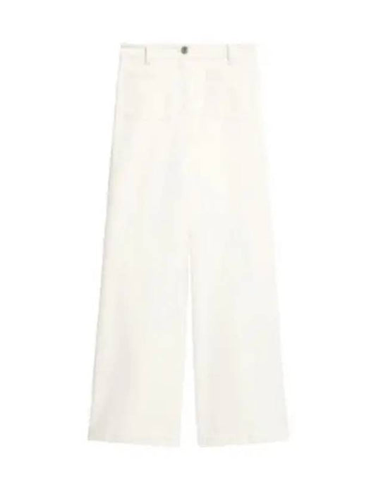 Filtro Denim Straight Jeans White - MAX MARA - BALAAN 1