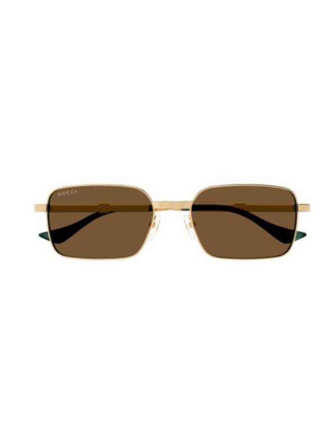 Sunglasses GG1495S 002 GOLD GOLD BROWN - GUCCI - BALAAN 1