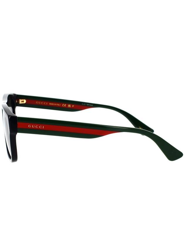 Eyewear Temple Square Sunglasses Black - GUCCI - BALAAN 4