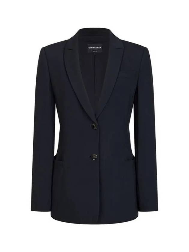 Women s Peaked Lapel Stretch Jacket Black 271000 - GIORGIO ARMANI - BALAAN 1