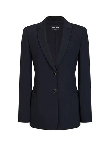 Women s Peaked Lapel Stretch Jacket Black 271000 - GIORGIO ARMANI - BALAAN 1