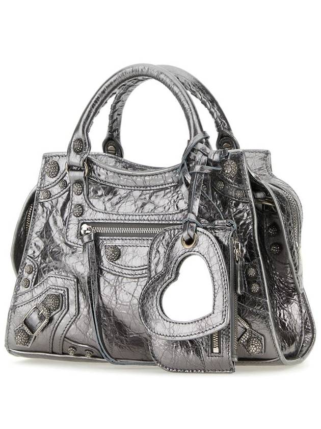 Neo Cagole City XS Shoulder Bag Silver - BALENCIAGA - BALAAN 3