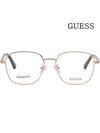 Glasses Frame GU2916D 032 Men Women Gold Metal Frame Asian Fit - GUESS - BALAAN 3