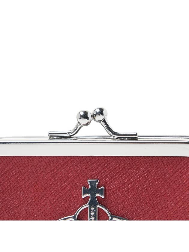 Derby Frame Coin Wallet Red - VIVIENNE WESTWOOD - BALAAN 8