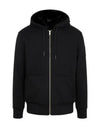 Men's Linden Bunny Gold Metal Hooded Jacket Black - MOOSE KNUCKLES - BALAAN 2