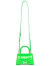 Hourglass Tote Bag Green - BALENCIAGA - BALAAN.