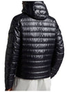 Lauros Short Down Jacket Black - MONCLER - BALAAN 8