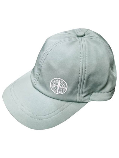 Logo Embroidery Ball Cap Sage Green - STONE ISLAND - BALAAN 2