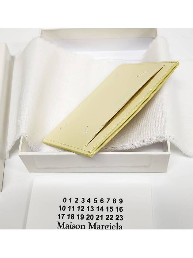 Four Stitch Card Wallet Lemon - MAISON MARGIELA - BALAAN 6