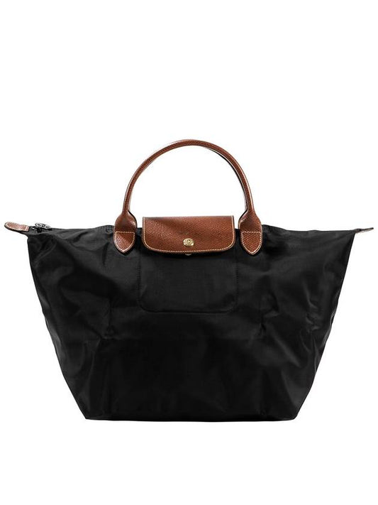 Le Pliage Medium Tote Bag Black - LONGCHAMP - BALAAN 2