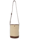 Helene Canvas Bucket Bag Brown - A.P.C. - BALAAN 7