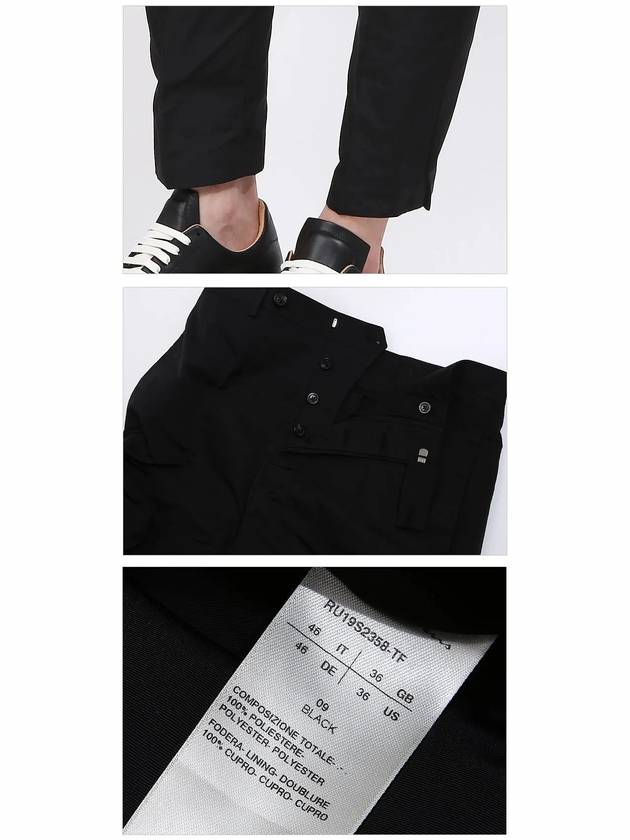 Astaires Straight Pants Black - RICK OWENS - BALAAN 6