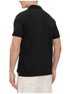 Logo Polo Shirt Black - EMPORIO ARMANI - BALAAN 4