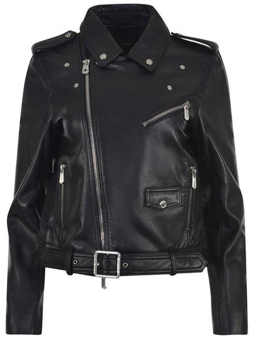 Pinko Leather Jackets - PINKO - BALAAN 1