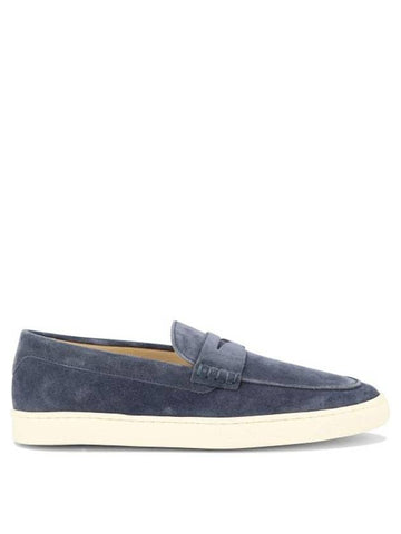 Wade Penny Loafers Blue - BRUNELLO CUCINELLI - BALAAN 1
