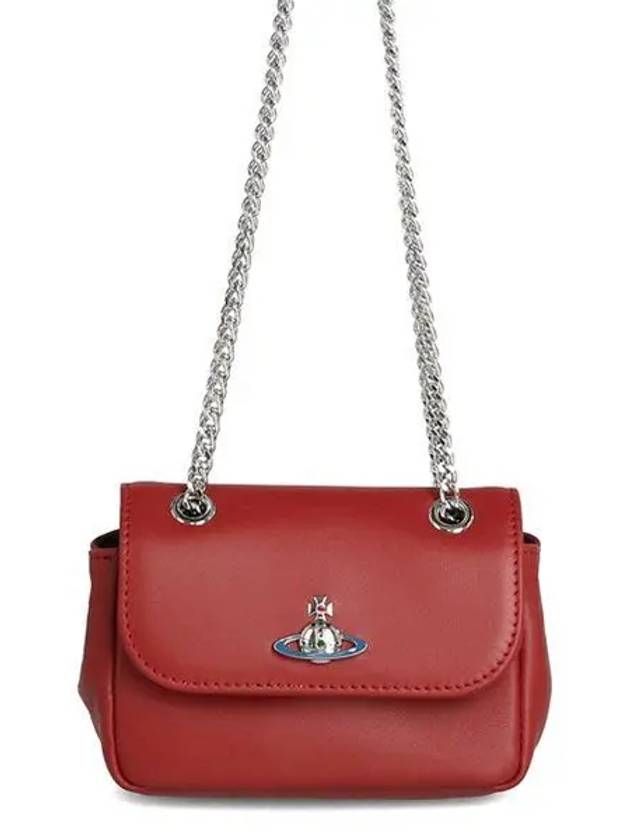 Nappa Chain Cross Bag Red - VIVIENNE WESTWOOD - BALAAN 2